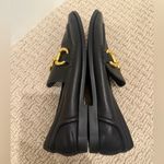 Jeffrey Campbell  Velviteen Bit Loafer in Black‎ Leather Gold Hardware size 7 Photo 10