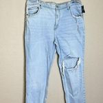 Abercrombie & Fitch The 90’s straight ultra high rise jeans Size 18 Short NWT Photo 0