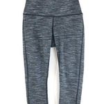 Tesla Womens Cropped Leggings Heathered Gray Size XS Photo 0