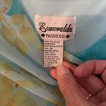 Esmeralda Fashions floral chiffon lined sleeveless dress. Y2K Size 14 Photo 3