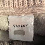 Varley Rogers Sweater Fleece Ribbed Furry Beige Oatmeal Tan Neutral Textured XL Photo 8