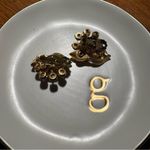 Vintage Fashion Gold and Jewel Crystal Clip Photo 3