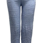 Billabong Pants Women’s Size Small Blue Striped BohoY2K InspiredFlare Leggings Photo 0