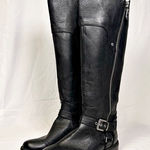 G by Guess  Harson Tall Black Faux Leather Knee High Riding Boots~7~ Photo 0