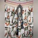 Hudson Gray  NEW FLOWER boho EMBROIDERED TIERED SKIRT size large Photo 3