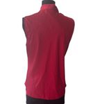 Kasper  Vibrant Red Sleeveless Blouse size L Photo 2