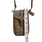 Coach  Vintage Brown Logo Buckle Mini Crossbody Bag Photo 10