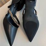 Apt. 9 NWT  Lolana black strappy pointed toe heels with rope chain detail Photo 5