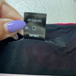 EXPRESS Vtg  Dress Sz M Y2K 90s Coquette Fairy Pink Floral Midi Slip Brown Zebra Photo 5