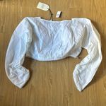 Gap  × Cult Gaia Ruched Cropped Top Photo 2