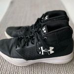 Under Armour Black and White High Top Basketball Sneakers Shoes Size 9 Photo 0