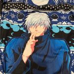 Jujitsu Kaisen Gojo Satoru holiday Christmas domain expansion sweater Blue Size M Photo 4
