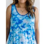 Little Sleepies Milky Way Tie Dye Nightgown Blue Size XS Photo 1