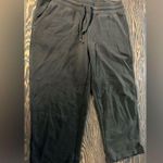 32 Degrees Heat Cropped Athletic Pants 32 Degrees Black Drawstring Comfy (1019) Photo 0