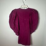 Isabel Marant  Burgundy Surya Puff Sleeve Blouse Top Luxury Size UK 36/ US 6 Photo 7