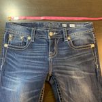 Miss Me Miss‎ Me Signature Skinny Jeans 28 Blue Embroidered Bling Western Glam Cowgirl Photo 10