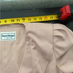 Donna Morgan Pink V-Neck Puff Sleeve Midi Dress Photo 8