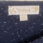 Suzanne Betro weekender sweater 2x navy Photo 2