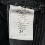 RE/DONE REDONE High Rise Ankle Crop Jeans in Lived In Black Size 26 Photo 9