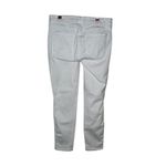 Paige Women's Pants Verdugo Ankle Crop Skinny Mid-Rise Denim White Sz. 29 Photo 7