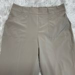 Soho  Tan Athleisure Pants Sz Medium Cropped Photo 5