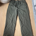 Alo Yoga  Olive Green Sweatpants Photo 0