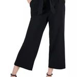 Calvin Klein  Tie Front Pull on wide leg pants size M Photo 3