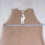 Vince  Sleeveless Knit‎ Sweater Dress Beige Tan XL NWT Photo 2