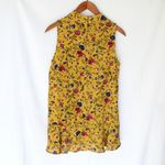 Pleione  | Mustard Patterned Tank Photo 1