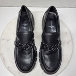 Madden Girl Hoxtonn Chunky Platform Loafer Womens 8 Black Chain Lug Sole Grunge Photo 5