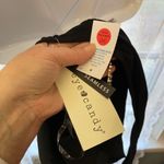 Eye Candy Black bodysuit with rhinestone detail and open back NWT 1X/2X  Photo 4