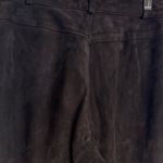 St. John Collection  brown suede pants sz 2 Photo 7