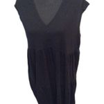 Sanctuary Social Standard Black Tier Ruffle Dress V Neck Plus size XXL Photo 0