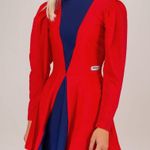 Adidas New Tags LOTTA Volkova Ice Skate Roller Skater Dress M 8 10 Rare $120 Red Photo 1