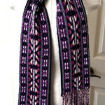 Rebecca Minkoff Long purple scarf Photo 0