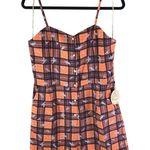 Timeless London Ghost Playsuit Halloween Romper Plaid Orange Black US 12/XL Photo 1