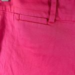 Talbots Petites Pink Cotton Blend Ankle Pants with Lace Up Detail Size 6P Photo 3