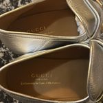 Gucci  Vegas Leather Horsebit Loafers Argento Photo 7