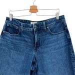 Madewell The Petite Curvy Perfect Vintage Wide-Leg Jean Comfort Stretch Size 32P Photo 3