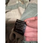 POL Anthropologie Women Sz Large Green Lace Lightweight Boho Open Front Cardigan Photo 9