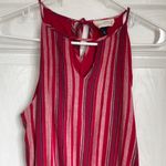 Universal Threads Universal Thread red and pink striped maxi dress Photo 4