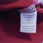 NWT Sadie & Sage Red Distressed Denim Dress Red Size M Photo 6