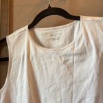 Christopher & Banks  Classic White Sleeveless Top medium Photo 1