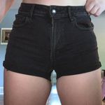 American Eagle Outfitters High Rise Shortie Black Size 8 Photo 0