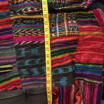 Vintage Colorful Multicolored patchwork puffer bomber style jacket boho earthy indie festival Streetwear Women XL, no size tag, measurements in pics Photo 3