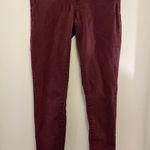 1822 Denim 1882 Denim Lisbon Burgundy Skinny Jeans - Size 26 Photo 1