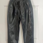 EXPRESS High Waist Leather Pants Photo 0