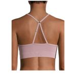 Reebok  Women's Plunge Bralette, 2-Pack Super Stretchy Workout Lounge Size Large Photo 2