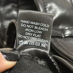 Haute Monde  women’s size medium black skirt belted pockets biker sexy date night Photo 8