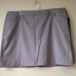PGA Tour PGA Tour Women's Golf Skort size 18 athletic Light Gray Color Sunflex 50 NWT Photo 0